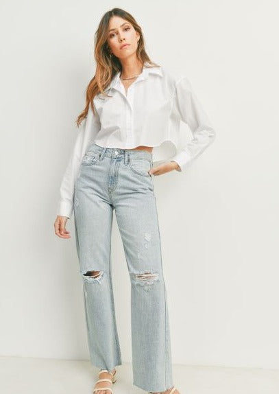 HIGH RISE STRAIGHT JEAN