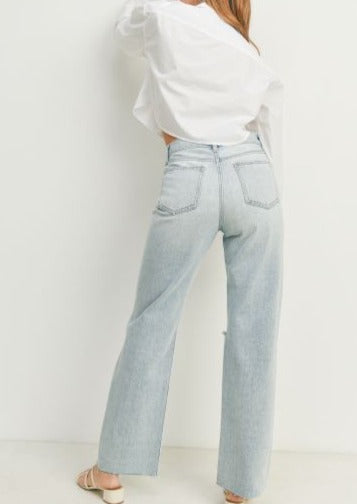 CLASSIC HIGH RISE STRAIGHT JEAN