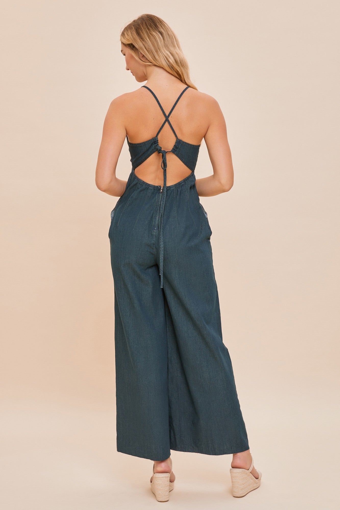 Summer Love Denim Jumpsuit