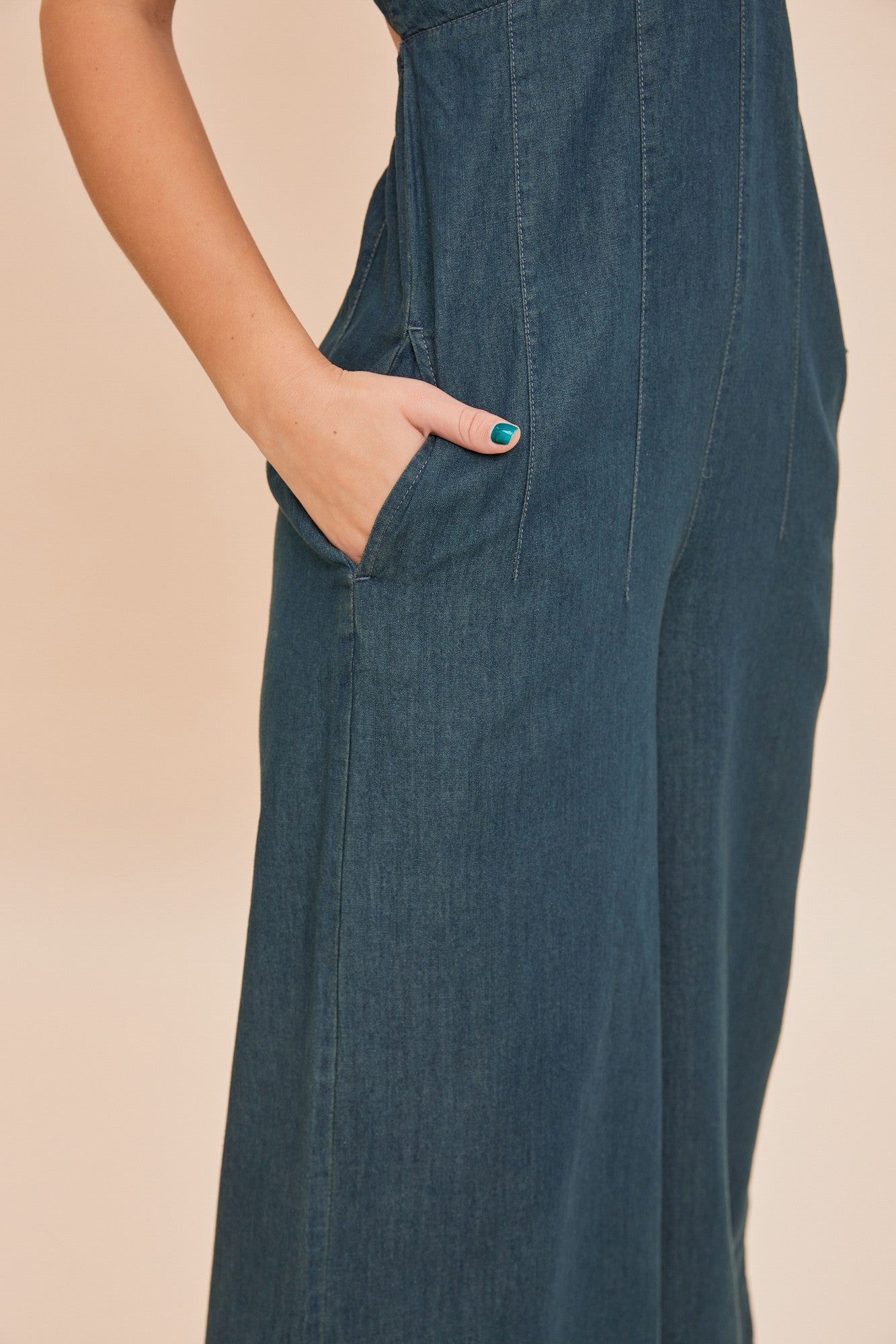 Summer Love Denim Jumpsuit