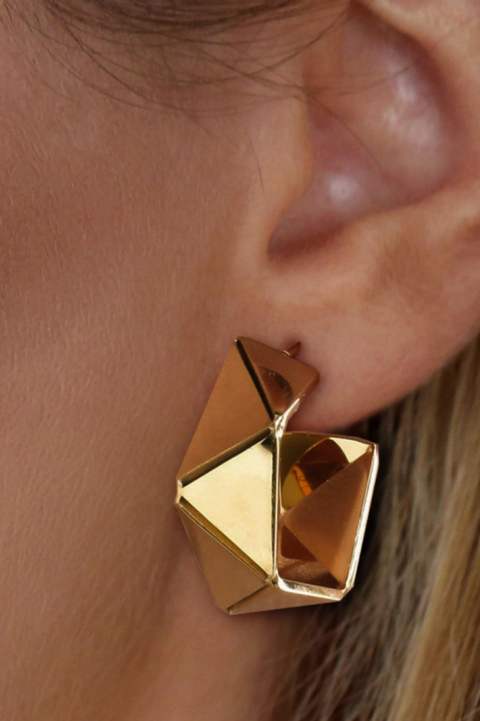 Shop Geometric Gold Earrings